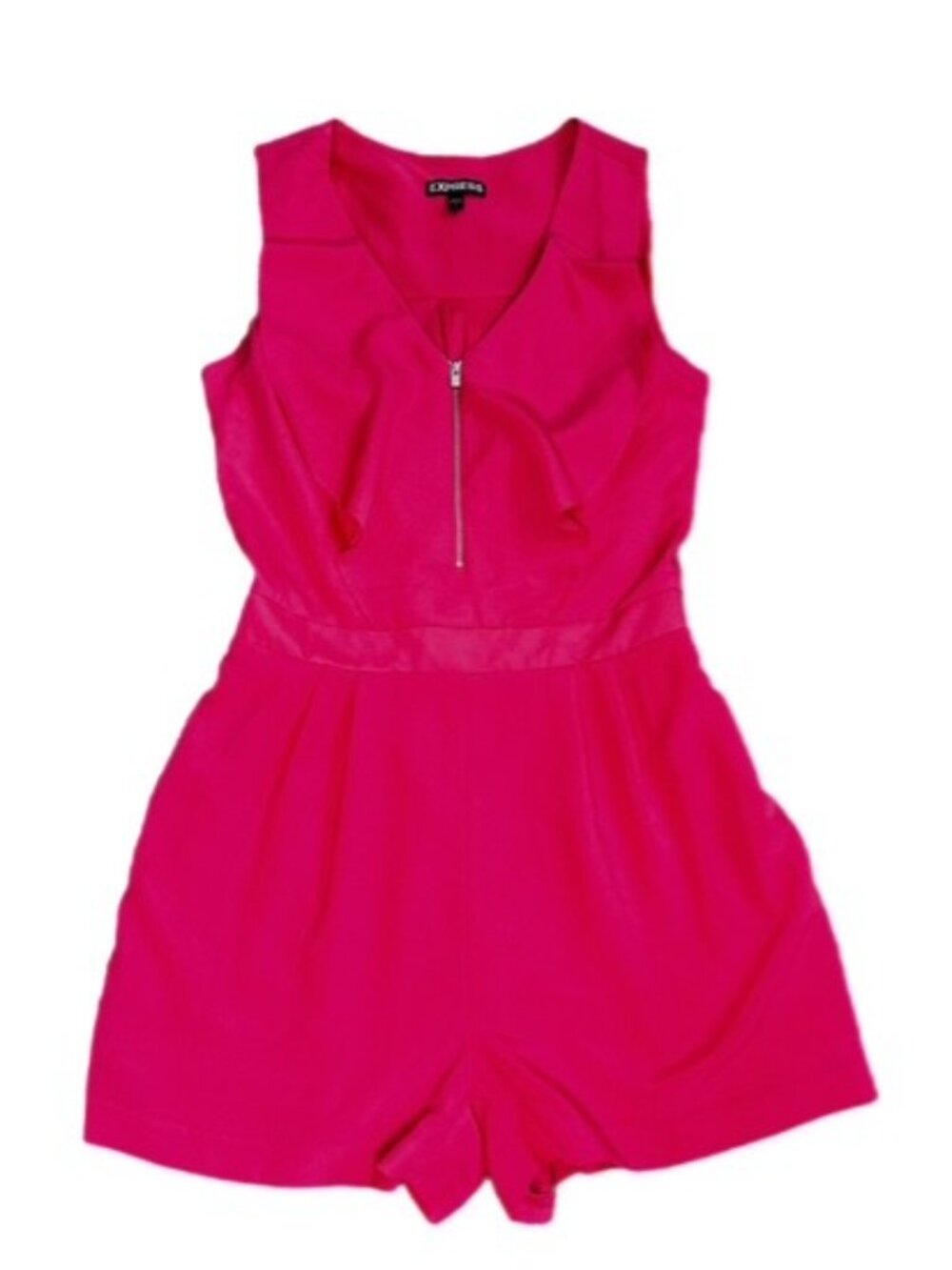 Express Flowy Jumpsuit Romper With Pockets Salmon Color Size 4